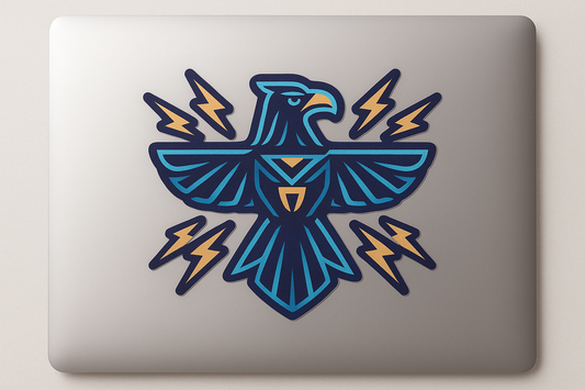 Thunderbird Totem Sticker Decal Vinyl Laptop Car Window Bumper AUTO Water Bottle Helmets Waterproof Native American