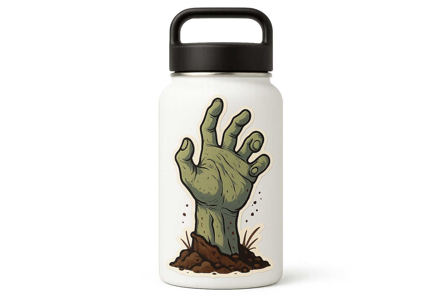 Zombie Hand Sticker Decal Vinyl Laptop Car Window Bumper AUTO Water Bottle Helmets Waterproof Horror