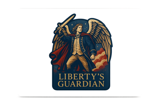 Archangel Michael Sticker Decal Vinyl Laptop Car Window Bumper AUTO Water Bottle Helmets Waterproof Liberty's Guardian