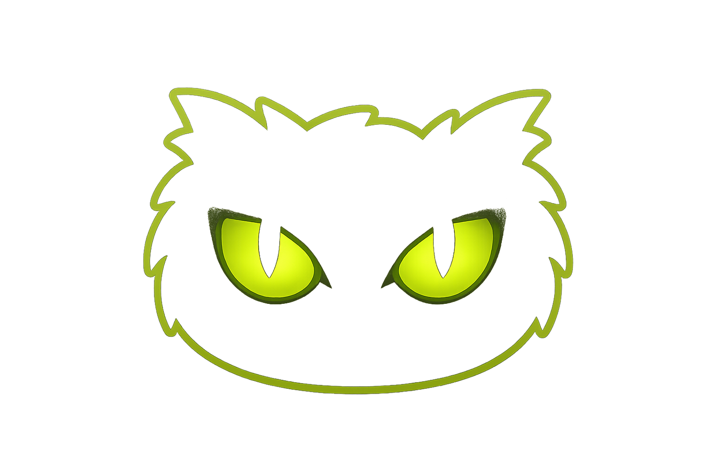 Glowing Eyes Darkness Sticker Decal Vinyl Laptop Car Window Bumper AUTO Water Bottle Helmets Waterproof Mysterious Staring