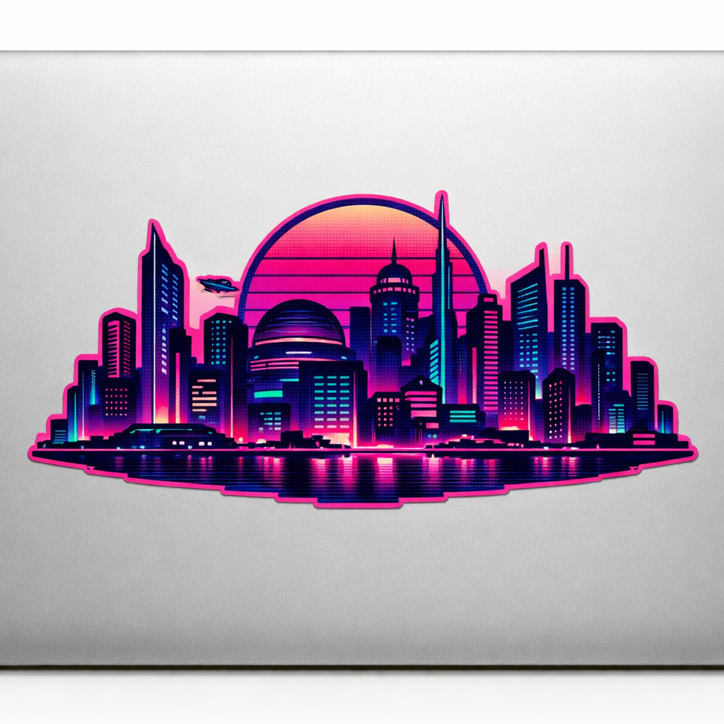 Cyberpunk Sci-Fi Sticker Decal Vinyl Laptop Car Window Bumper AUTO Water Bottle Helmets Waterproof