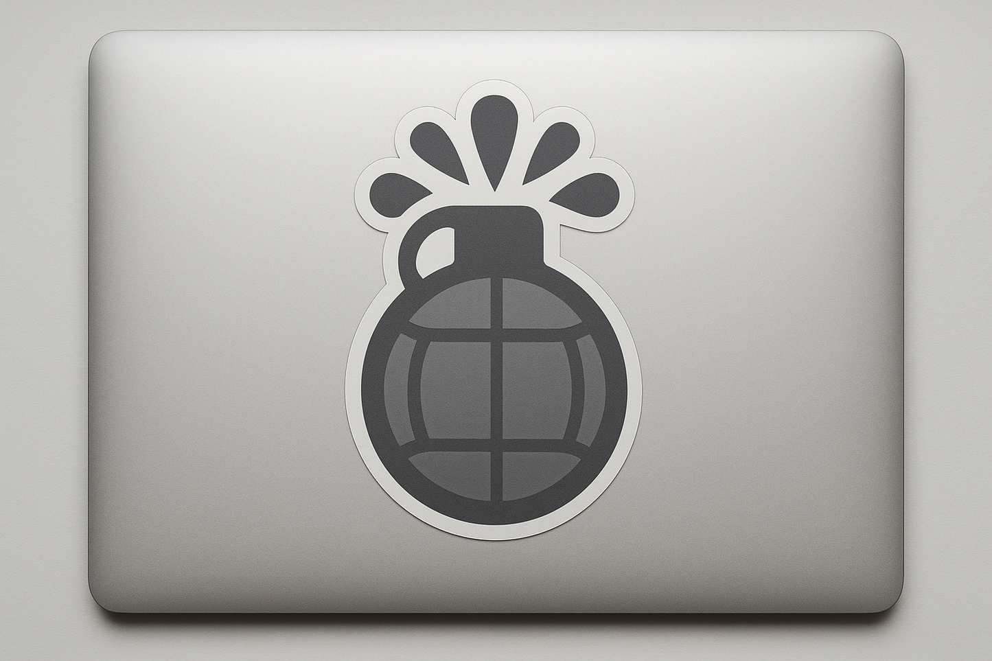 Exploding Grenade Sticker Decal Vinyl Laptop Car Window Bumper AUTO Water Bottle Helmets Waterproof