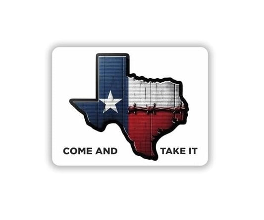 Vinyl sticker: Sticker Come and Take It Waterproof Materials Car Window Sticker, Patriotic Truck Bumper Emblem, Waterproof Auto Accents (3 inch)