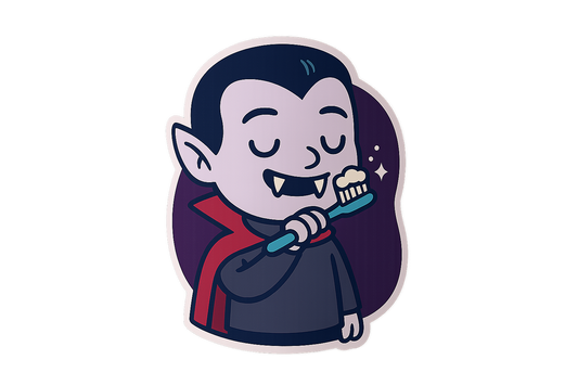 Cartoon Vampire Dracula Sticker Decal Vinyl Laptop Car Window Bumper AUTO Water Bottle Helmets Waterproof
