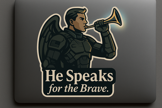 USA Gabriel Sticker Decal Vinyl Laptop Car Window Bumper AUTO Water Bottle Helmets Waterproof Flag Trumpet Brave