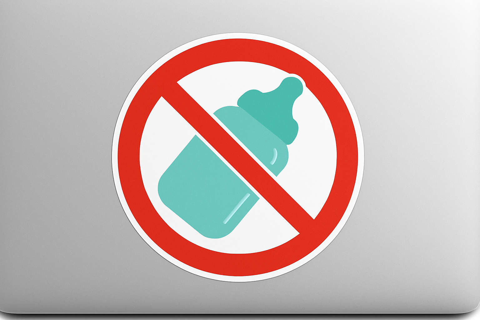 Baby Bottle Sticker Decal Vinyl Laptop Car Window Bumper AUTO Water Bottle Helmets Waterproof Red Cross USA