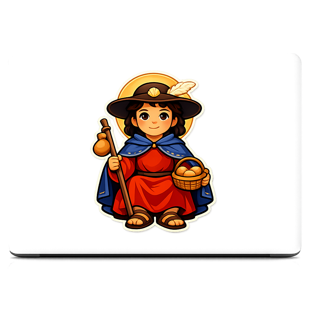Santo Niño de Atocha Sticker Decal Vinyl Laptop Car Window Bumper AUTO Water Bottle Helmets Waterproof Icon