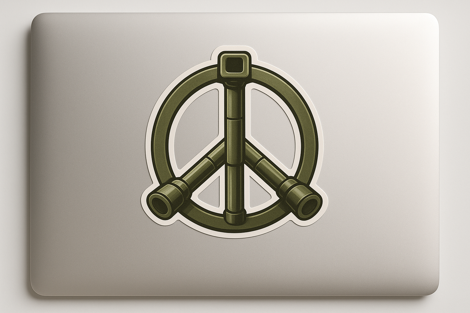 Tank Peace Symbol Sticker Decal Vinyl Laptop Car Window Bumper AUTO Water Bottle Helmets Waterproof