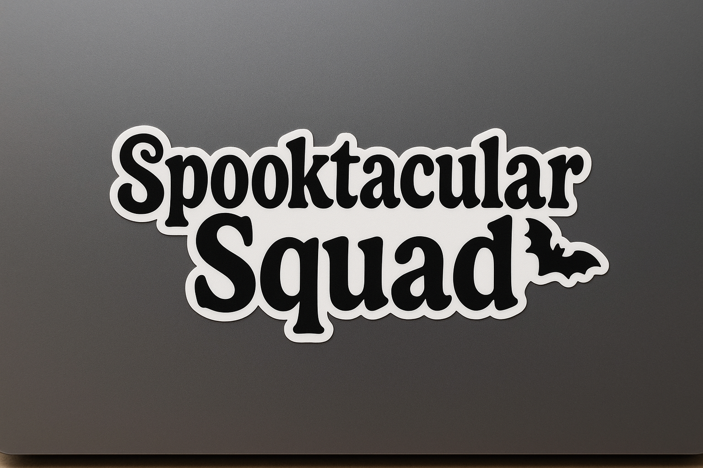 Spooktacular Squad Sticker Decal Vinyl Laptop Car Window Bumper AUTO Water Bottle Helmets Waterproof Halloween