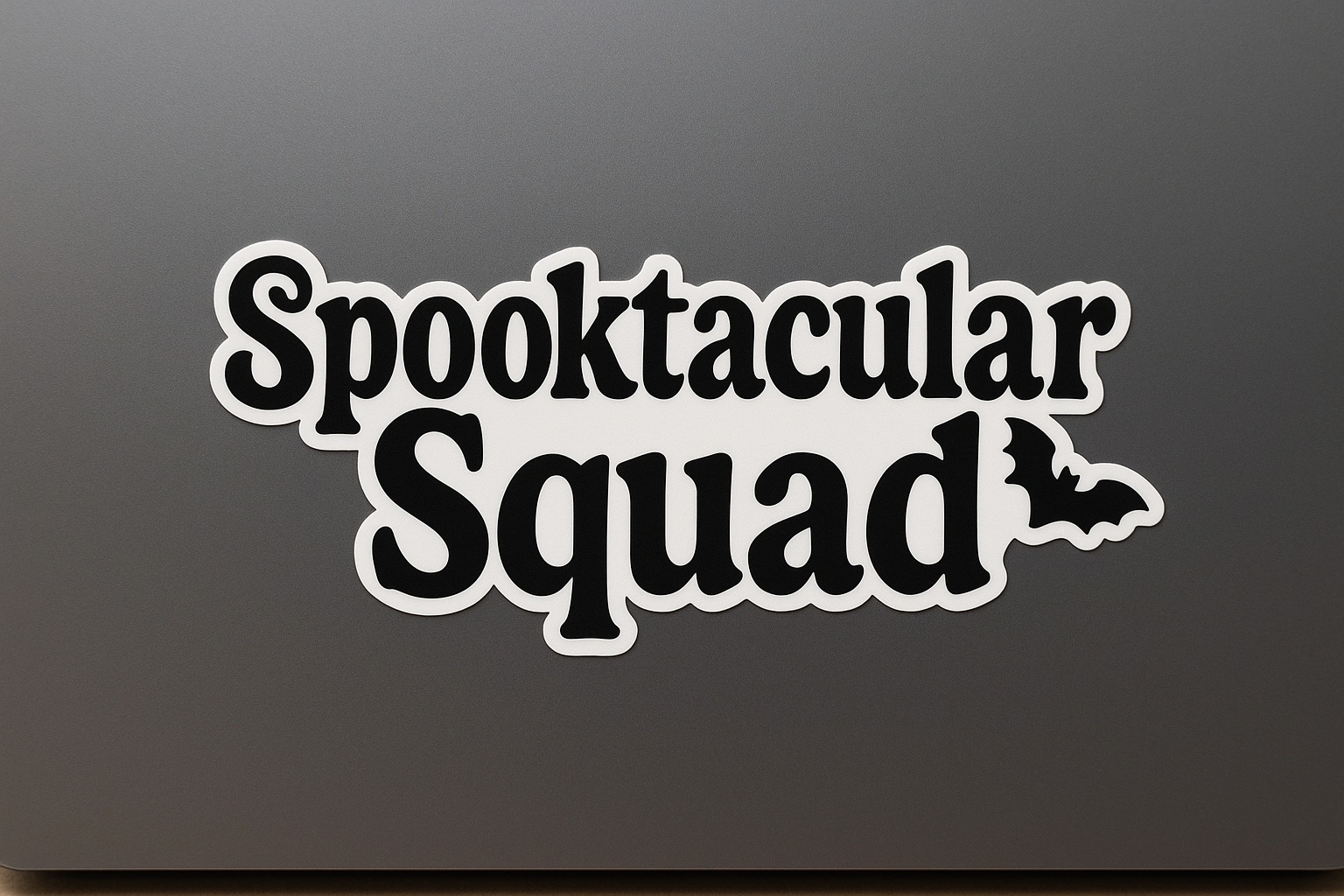 Spooktacular Squad Sticker Decal Vinyl Laptop Car Window Bumper AUTO Water Bottle Helmets Waterproof Halloween