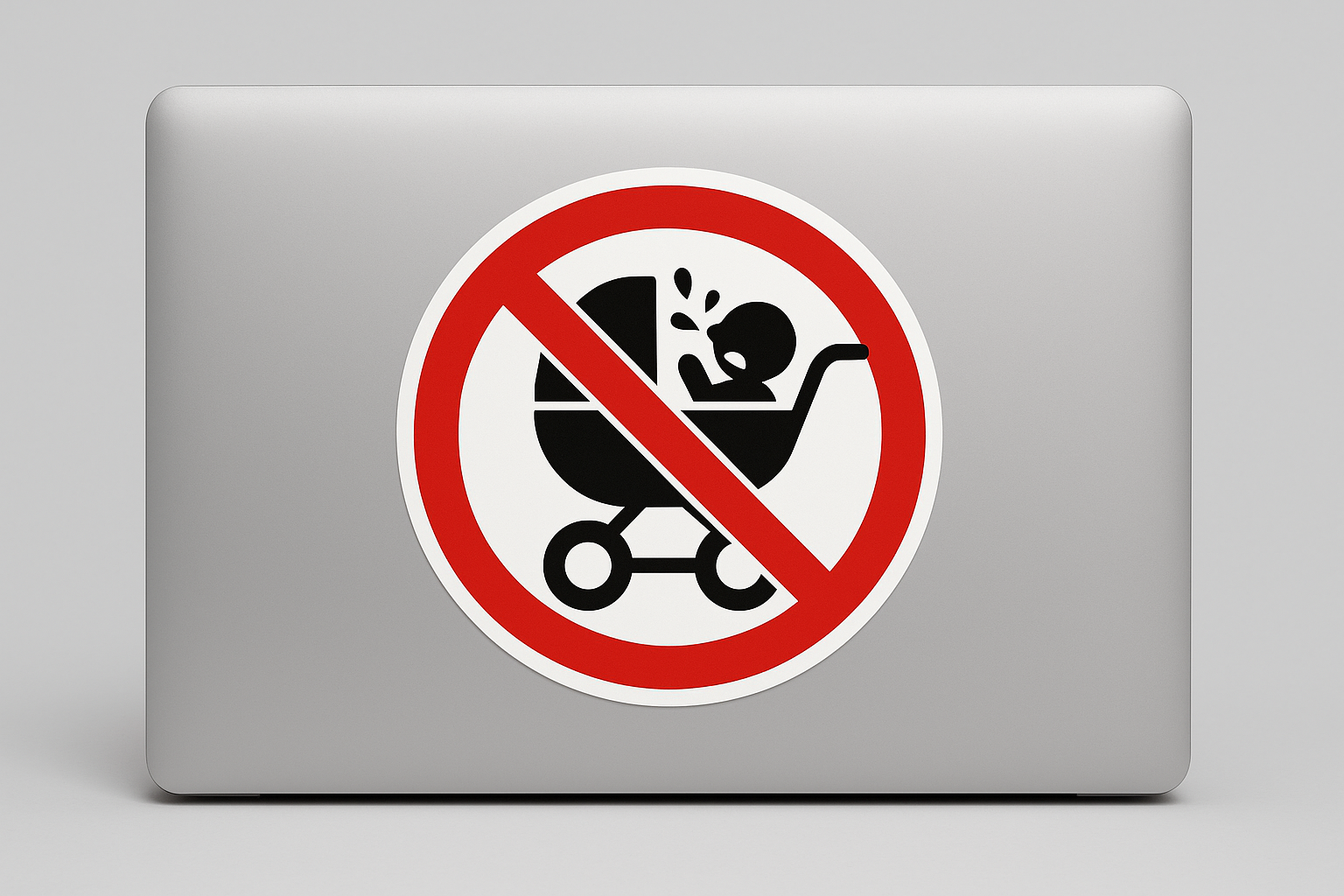 Stroller Baby Sticker Decal Vinyl Laptop Car Window Bumper AUTO Water Bottle Helmets Waterproof Silhouette