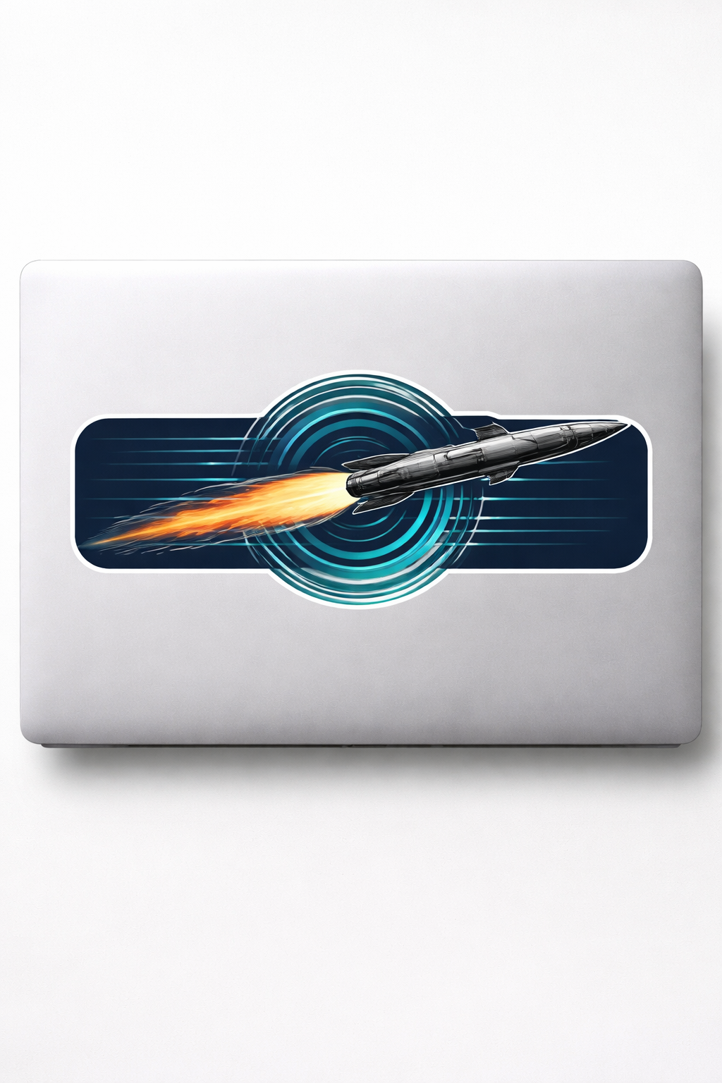 Missile Launch Shockwave Sticker Decal Vinyl Laptop Car Window Bumper AUTO Water Bottle Helmets Waterproof