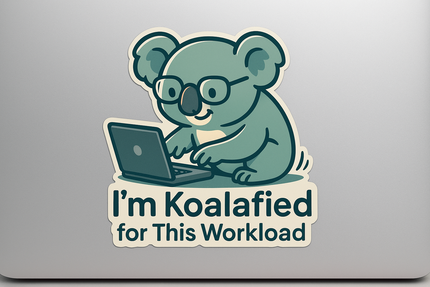 Koala Wildlife Australia Sticker Decal Vinyl Laptop Car Window Bumper AUTO Water Bottle Helmets Waterproof Typing Fast