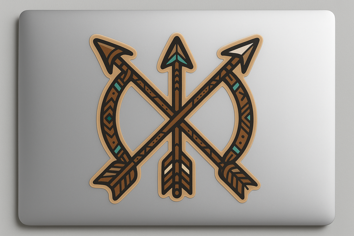 Tribal Bow Arrow Sticker Decal Vinyl Laptop Car Window Bumper AUTO Water Bottle Helmets Waterproof Symbolic