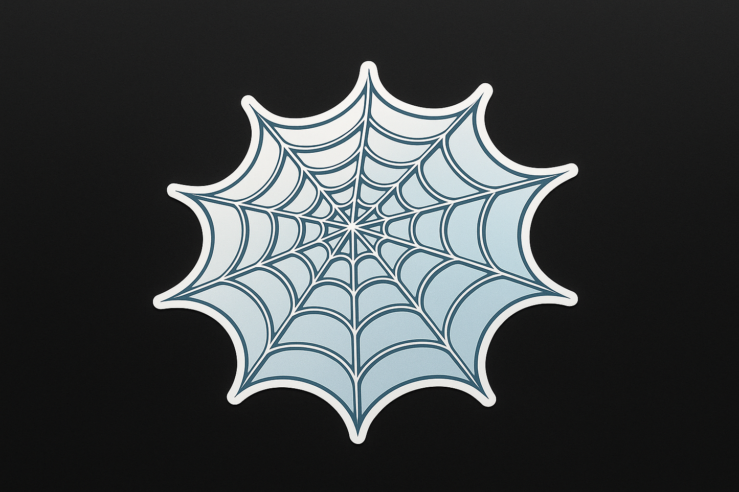 3D Spiderweb Sticker Decal Vinyl Laptop Car Window Bumper AUTO Water Bottle Helmets Waterproof Arachnid