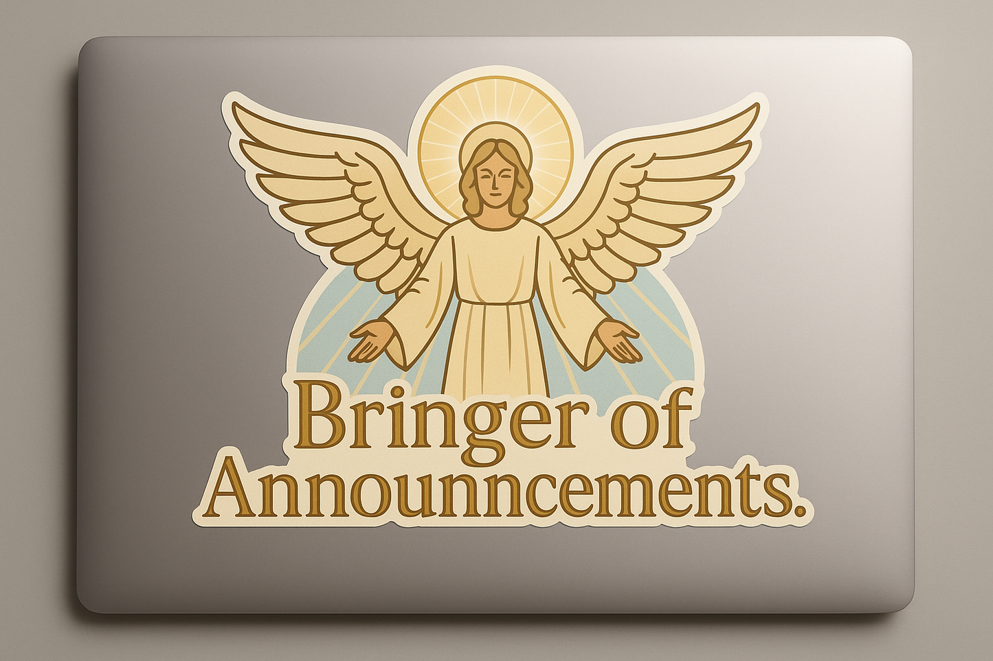 Gabriel Archangel Sticker Decal Vinyl Laptop Car Window Bumper AUTO Water Bottle Helmets Waterproof Angel