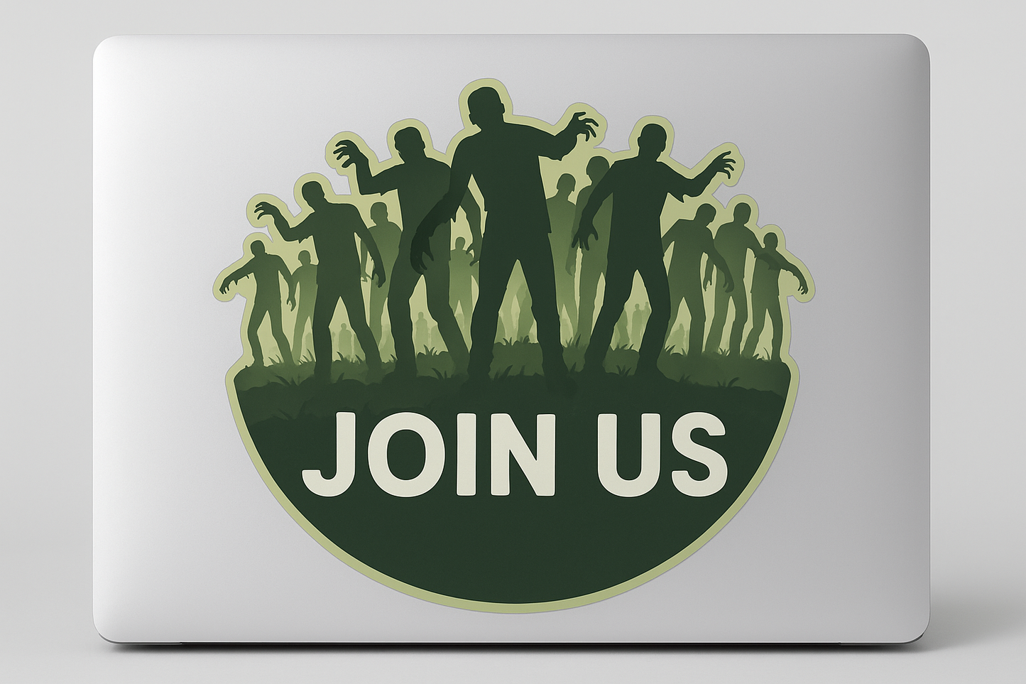 Zombie Horde Sticker Decal Vinyl Laptop Car Window Bumper AUTO Water Bottle Helmets Waterproof Halloween