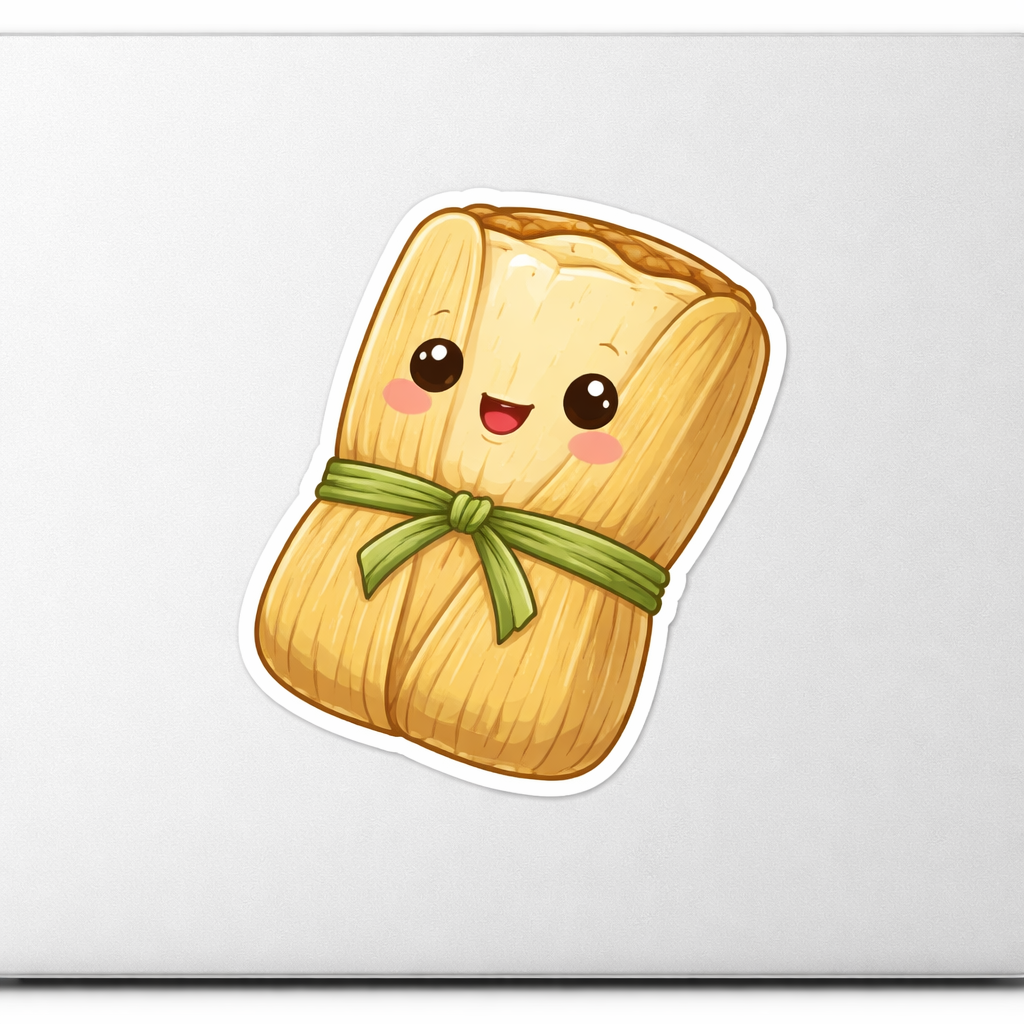 CT Tamale Cartoon Sticker Decal Vinyl Laptop Car Window Bumper AUTO Water Bottle Helmets Waterproof Family Food