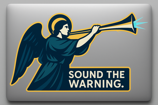 Archangel Gabriel Sticker Decal Vinyl Laptop Car Window Bumper AUTO Water Bottle Helmets Waterproof Angel