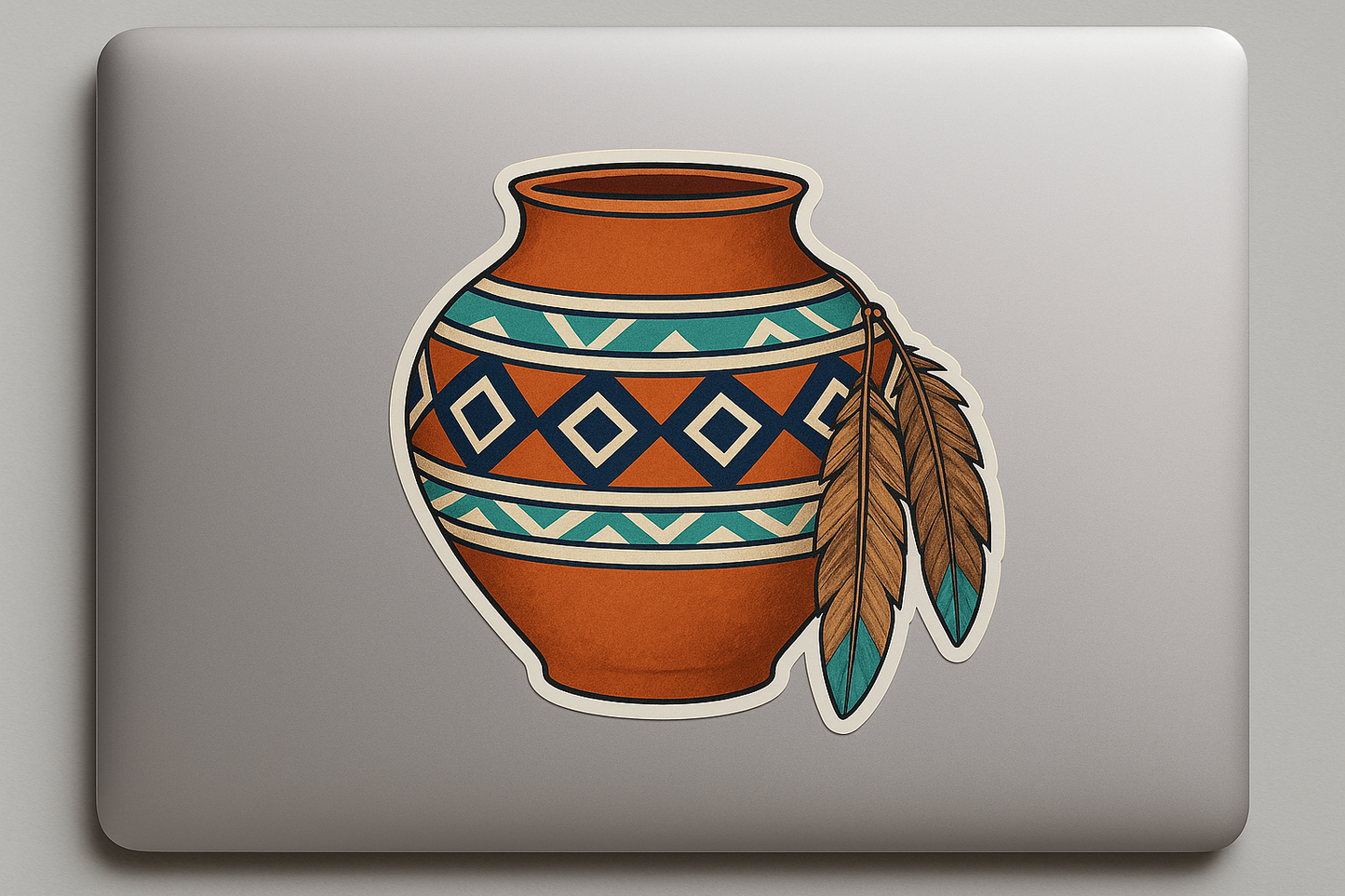 Native American Pottery Sticker Decal Vinyl Laptop Car Window Bumper AUTO Water Bottle Helmets Waterproof