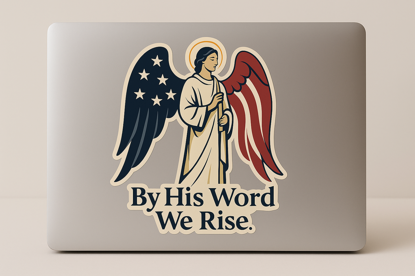 Gabriel American Flag Sticker Decal Vinyl Laptop Car Window Bumper AUTO Water Bottle Helmets Waterproof USA