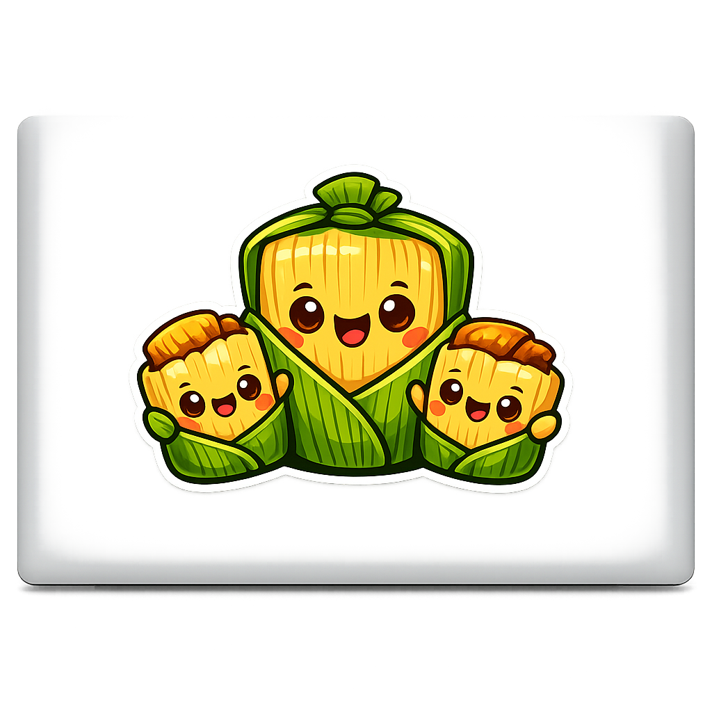 MX Mexico Tamales Sticker Decal Vinyl Laptop Car Window Bumper AUTO Water Bottle Helmets Waterproof