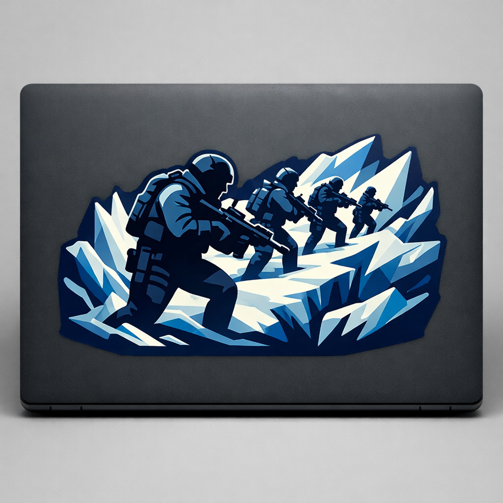 TSU Tactical Squad Unit Sticker Decal Vinyl Laptop Car Window Bumper AUTO Water Bottle Helmets Waterproof Military