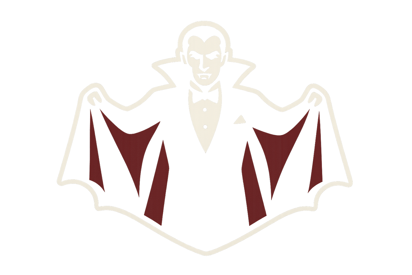 Vampire Tuxedo Sticker Decal Vinyl Laptop Car Window Bumper AUTO Water Bottle Helmets Waterproof Gothic