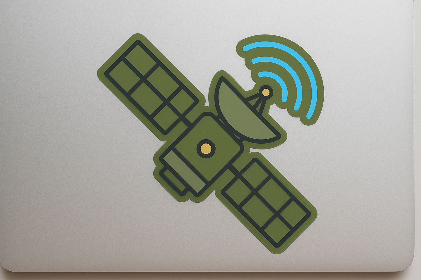 Military Satellite Signal Sticker Decal Vinyl Laptop Car Window Bumper AUTO Water Bottle Helmets Waterproof