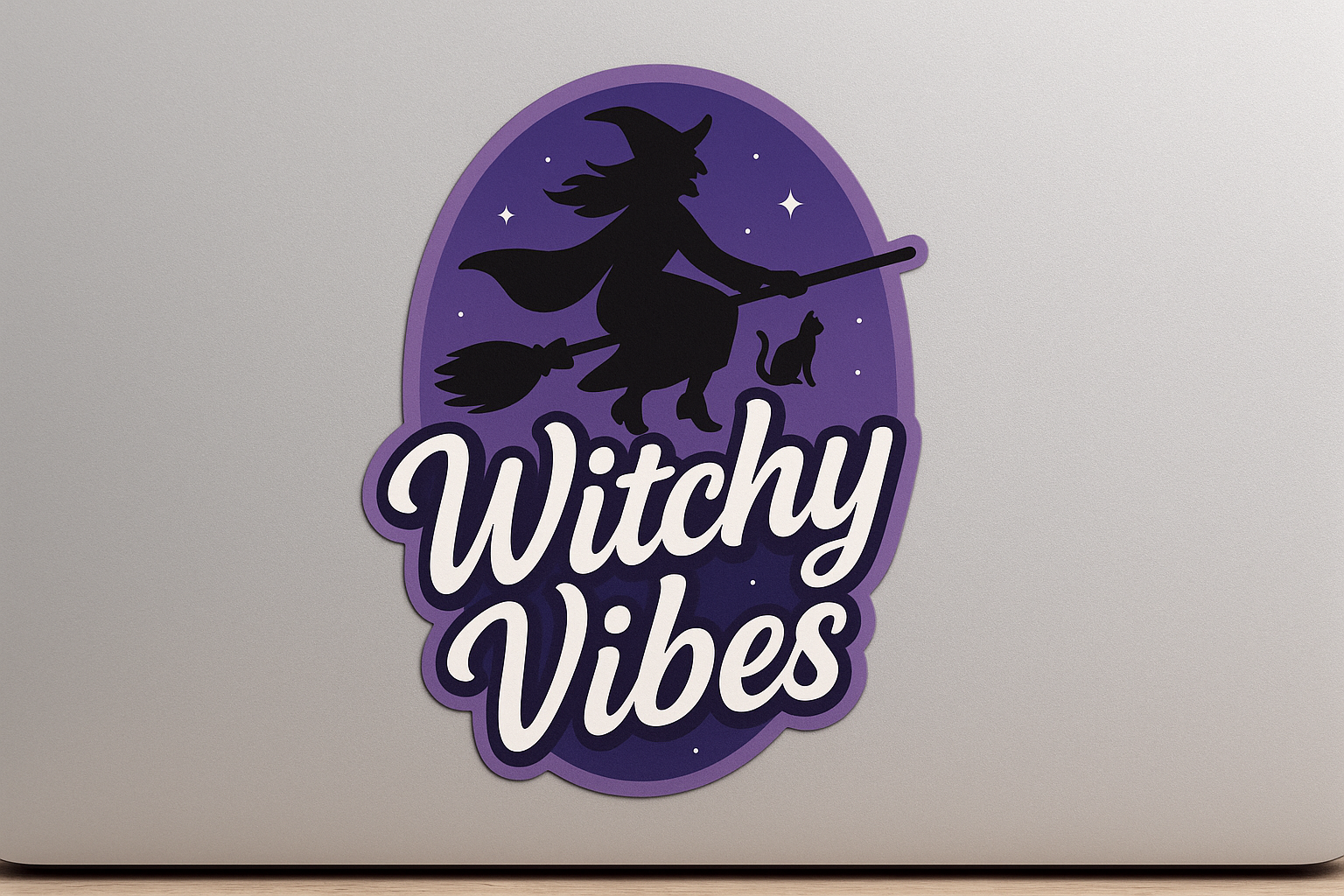 Witchy Vibes Sticker Decal Vinyl Laptop Car Window Bumper Truck AUTO Bottle Water Bottle Helmets Waterproof