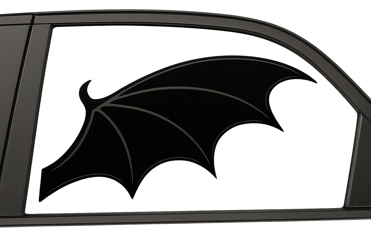Bat Wings Vinyl Sticker Decal Laptop Car Window Bumper AUTO Water Bottle Helmets Waterproof