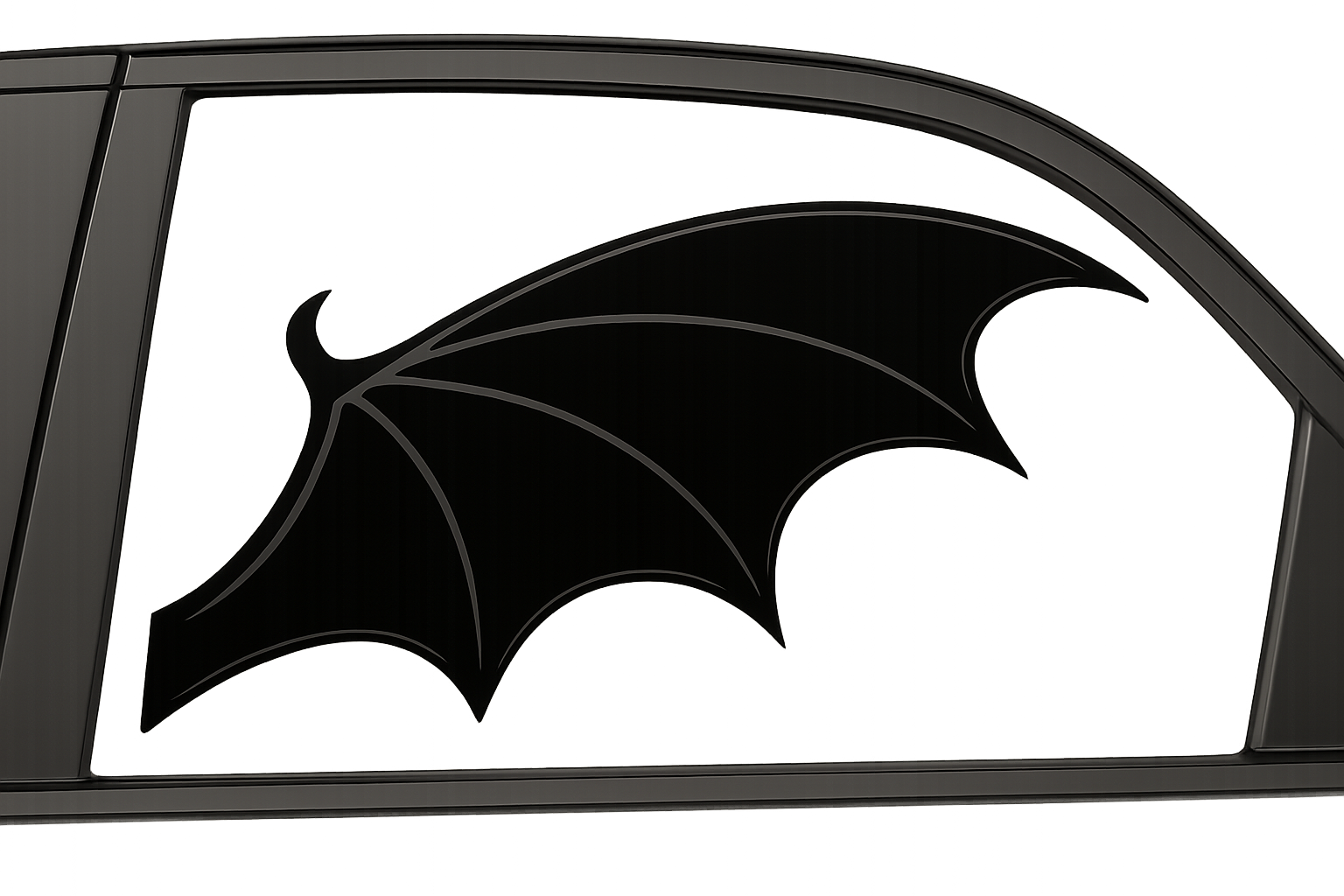Bat Wings Vinyl Sticker Decal Laptop Car Window Bumper AUTO Water Bottle Helmets Waterproof