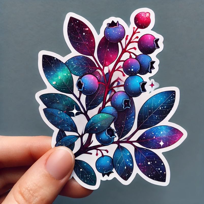 Vinyl sticker: Cosmic Gaultheria Waterproof Laptop Wall Car Window Bumper Sticker Decal Truck Auto Water Bottle