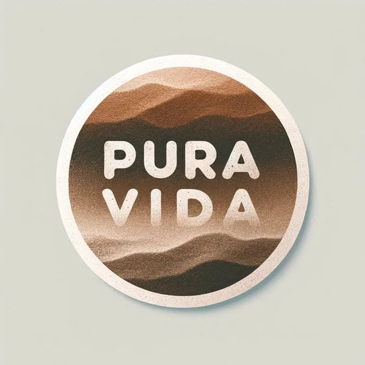 Vinyl sticker: Sticker Pura Vida Decal Embrace The Surf Sunset Wildlife Vibes for Car Truck Bumper Laptop Tumbler (8")