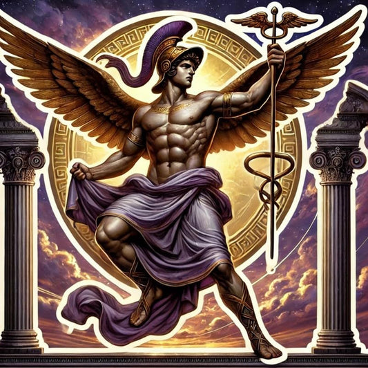 Vinyl sticker: Triumphant Hermes Sticker – Waterproof Vinyl Decal for Laptop, Wall, Car, Window, Bumper, Truck, Auto, Water Bottle (4)