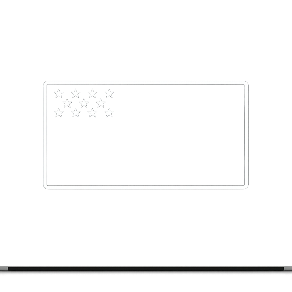 USA United States Sticker Decal Vinyl Laptop Car Window Bumper AUTO Water Bottle Helmets Waterproof Flag