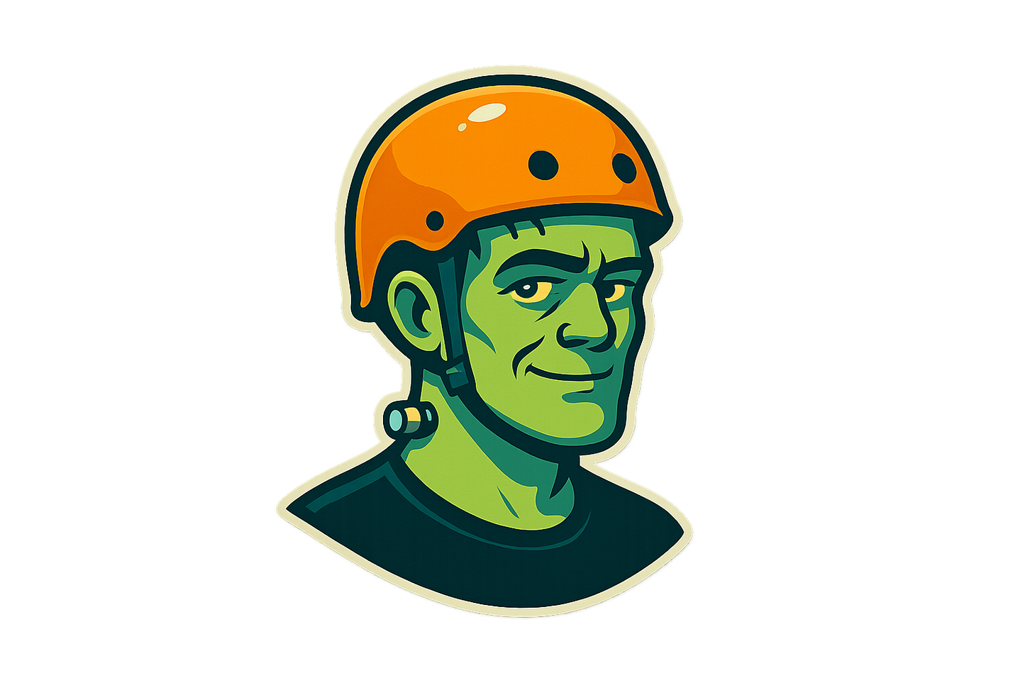 Frankenstein Monster Sticker Decal Vinyl Laptop Car Window Bumper AUTO Water Bottle Helmets Waterproof Skateboard