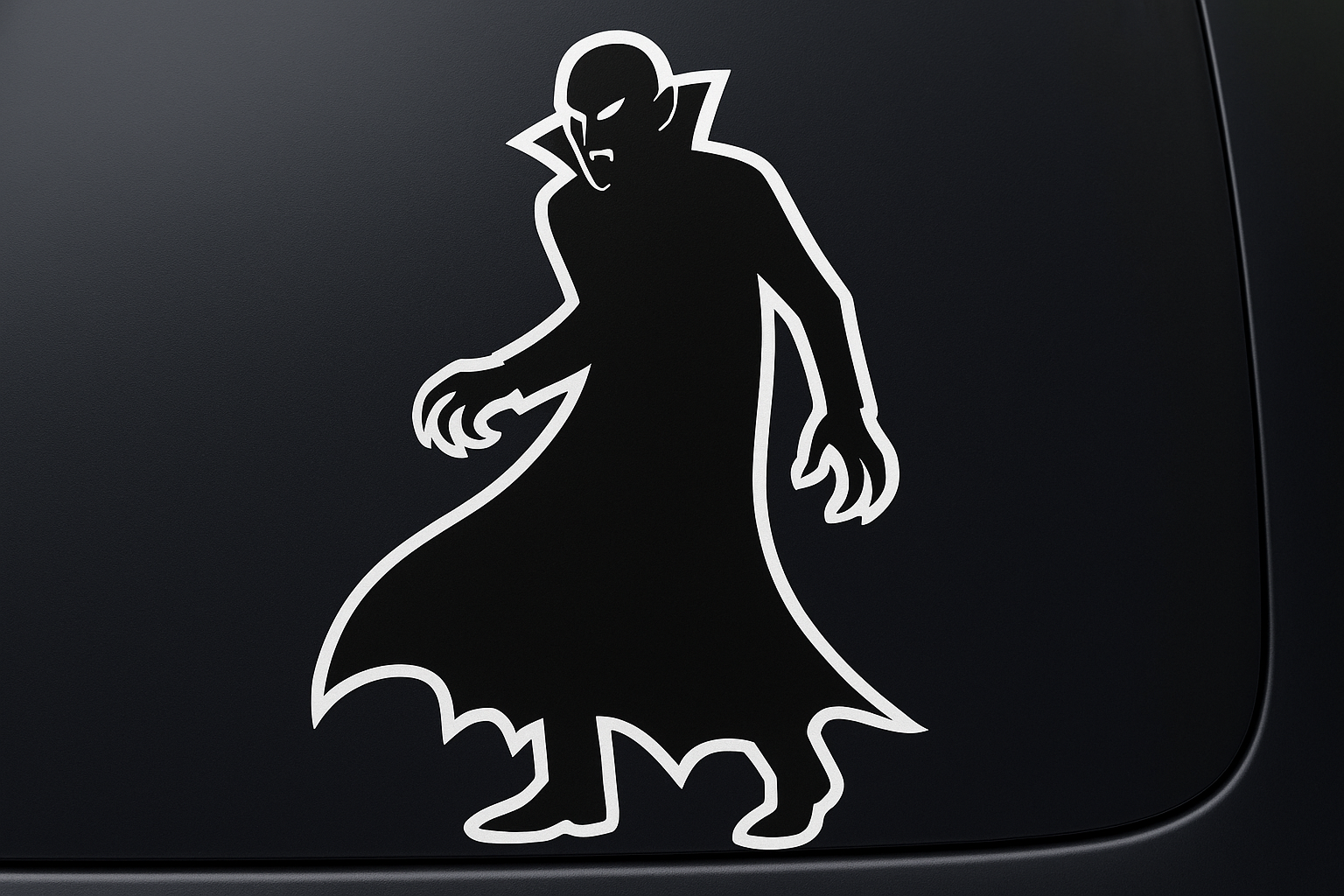 Vampire Silhouette Sticker Decal Vinyl Laptop Car Window Bumper AUTO Water Bottle Helmets Waterproof