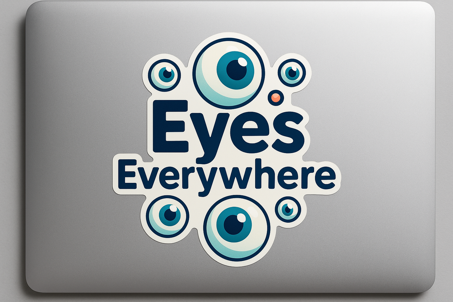 Floating Eyeballs Eyes Everywhere Sticker Decal Vinyl Laptop Car Window Bumper AUTO Bottle Water Bottle Helmets Waterproof