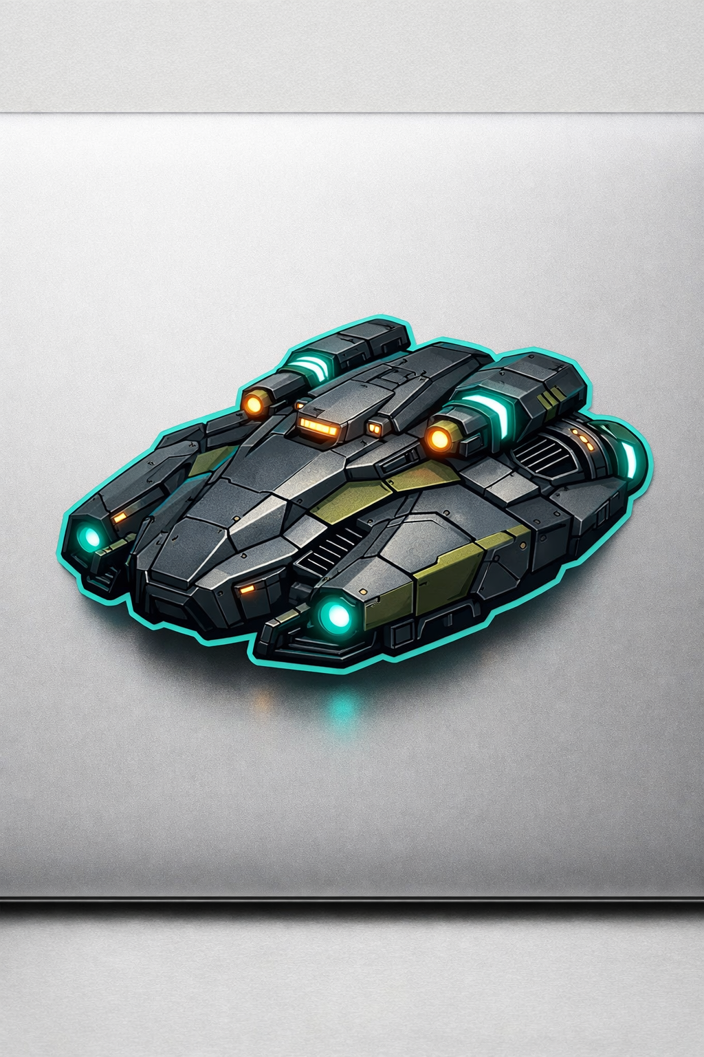 MilTech Vehicle Sticker Decal Vinyl Laptop Car Window Bumper AUTO Water Bottle Helmets Waterproof Tech