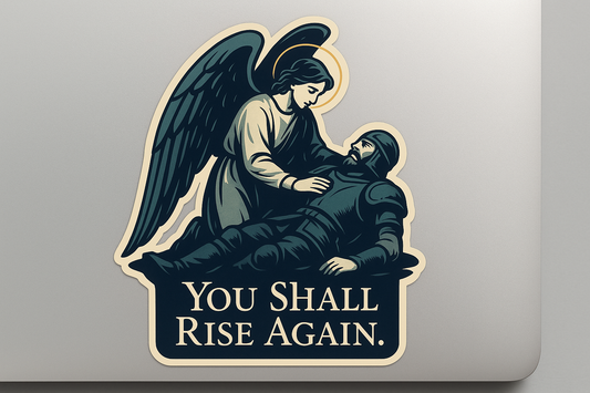 Archangel Raphael Fallen Warrior Sticker Decal Vinyl Laptop Car Window Bumper AUTO Water Bottle Helmets Waterproof