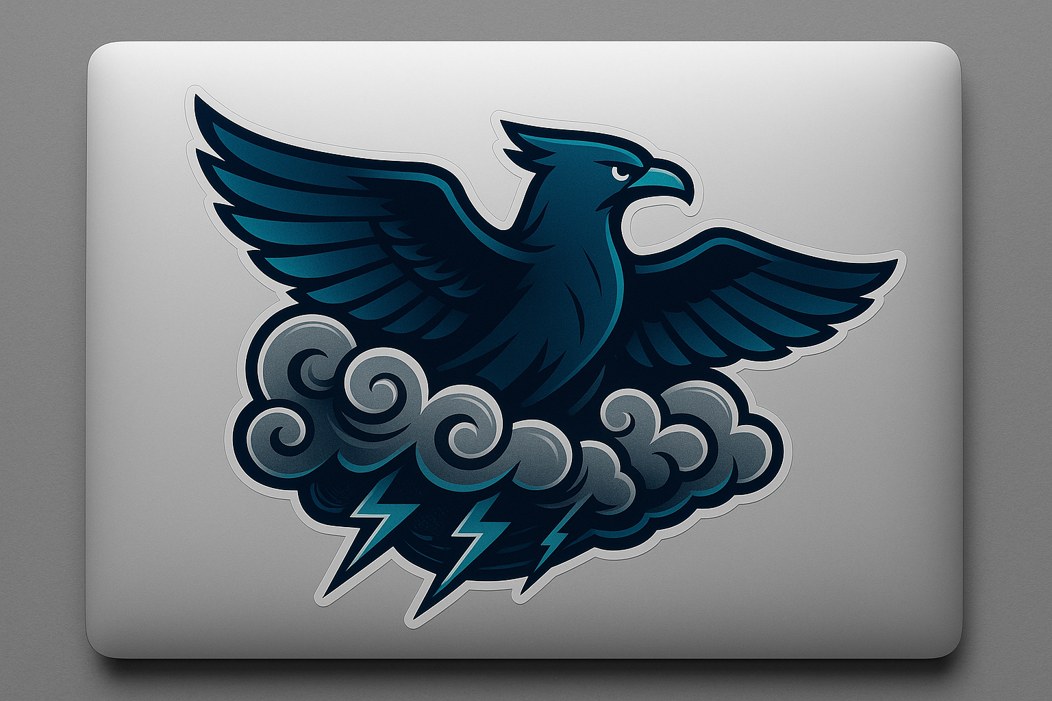 Thunderbird Cloud Storm Sticker Decal Vinyl Laptop Car Window Bumper AUTO Water Bottle Helmets Waterproof Native