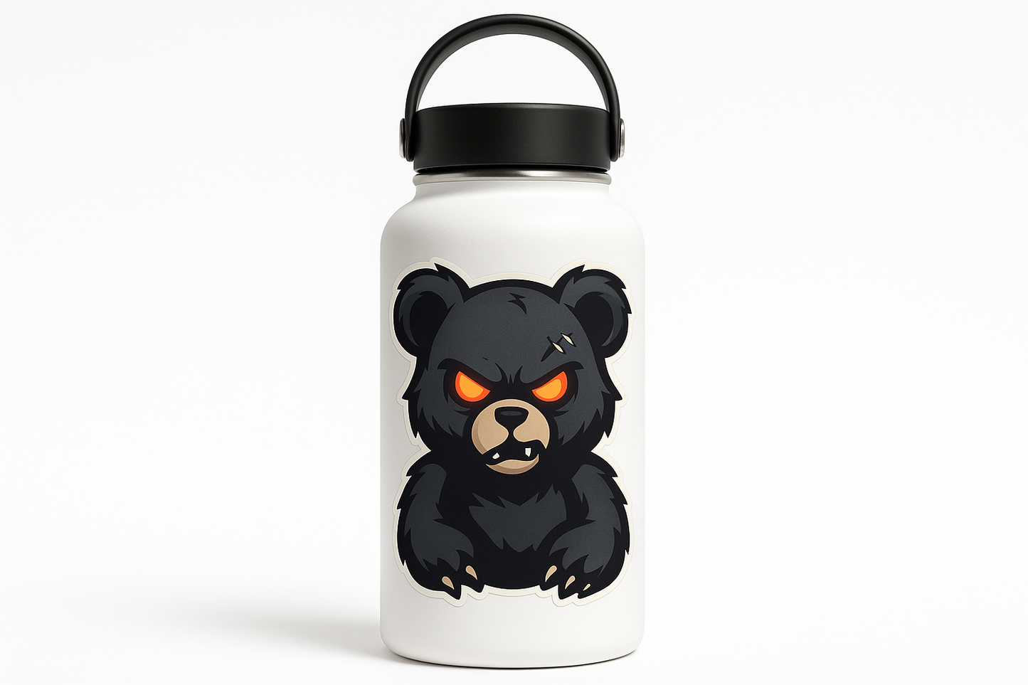 Evil Teddy Bear Sticker Decal Vinyl Laptop Car Window Bumper AUTO Water Bottle Helmets Waterproof Halloween