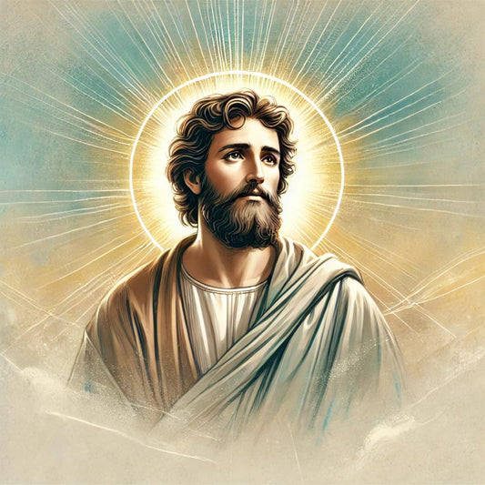 Vinyl sticker: Saint Judas Religious Theme Sticker Decal for Laptop, Wall, Car, Window, Bumper, Truck, Waterproof Auto, Water Bottle