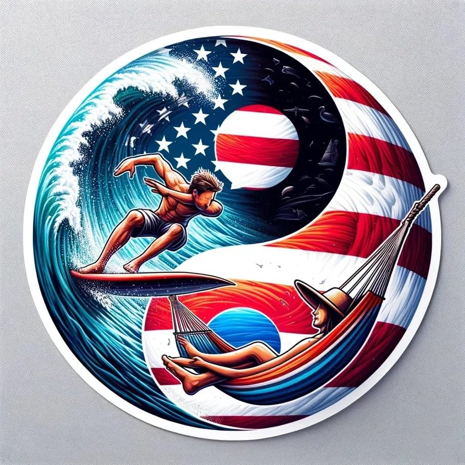 Vinyl sticker: Sticker Pura Vida Tropical Adventure Vinyl Decal Embrace The Surf Sunset Wildlife Vibes for Car Truck Bumper Laptop Tumbler (8")