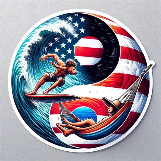 Vinyl sticker: Sticker Pura Vida Tropical Adventure Vinyl Decal Embrace The Surf Sunset Wildlife Vibes for Car Truck Bumper Laptop Tumbler (8")