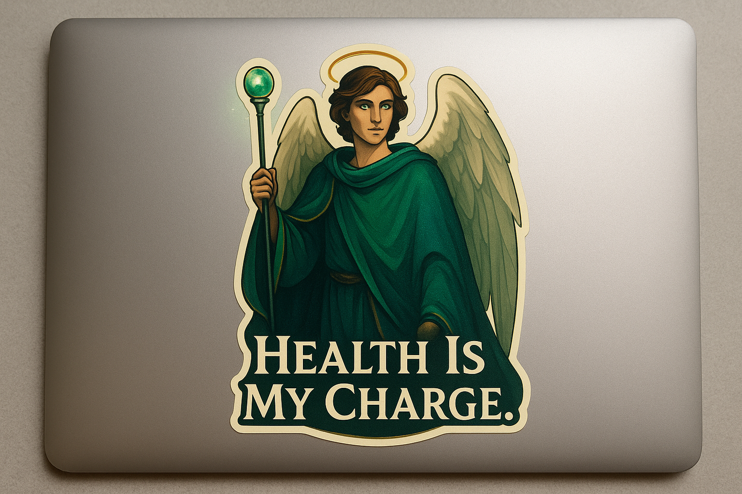 Archangel Raphael Sticker Decal Vinyl Laptop Car Window Bumper AUTO Water Bottle Helmets Truck Waterproof Art