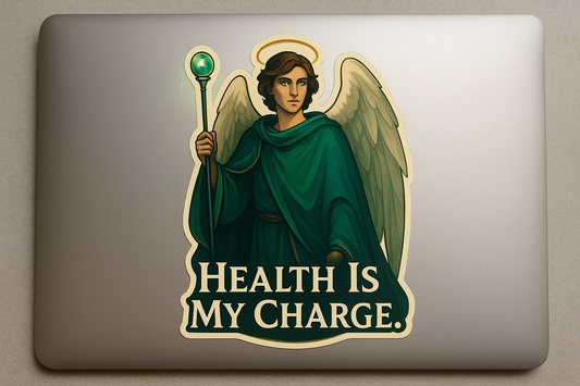 Archangel Raphael Sticker Decal Vinyl Laptop Car Window Bumper AUTO Water Bottle Helmets Truck Waterproof Art