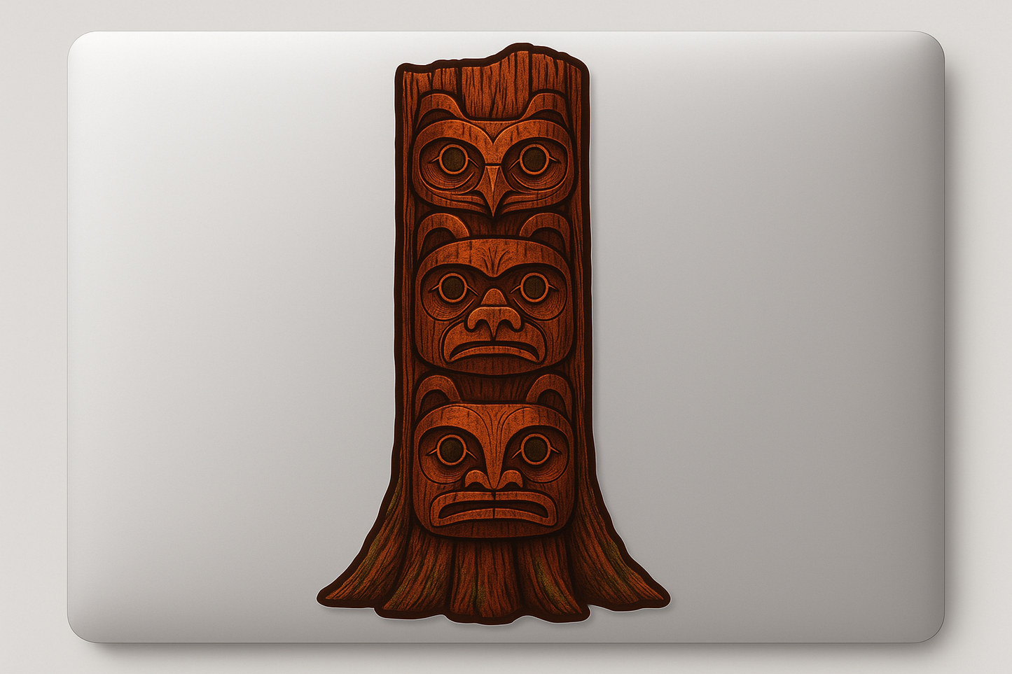 Totem Redwood Tree Sticker Decal Vinyl Laptop Car Window Bumper AUTO Water Bottle Helmets Waterproof