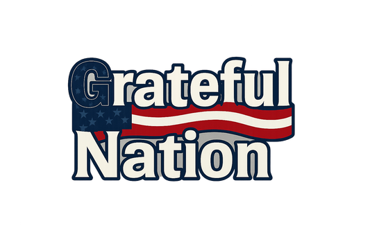 USA Grateful Nation Sticker Decal Vinyl Laptop Car Window Bumper AUTO Water Bottle Helmets Waterproof